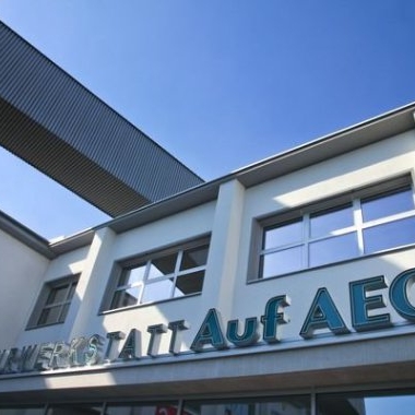 Kulturwerkstatt Auf AEG logo