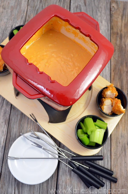 Buffalo Chicken Fondue