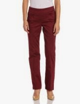 <br />Lee Women's Natural Fit Pull-On Barely-Bootcut Pant
