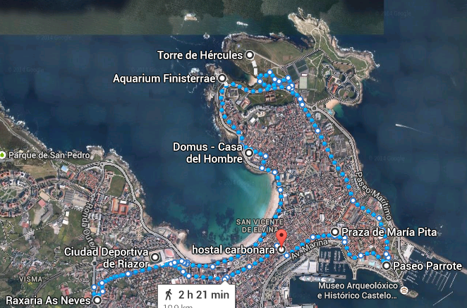A Coruña y Rías Altas - Blogs of Spain - Llegada a Coruña: La fachada marítima (2)