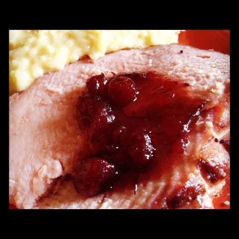 Cranberry Glazed Ham | Basilmomma.com