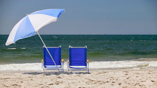 Beach Loungers, Florida.jpg