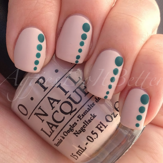 Aggies Do It Better: St. Patrick's Day nails (work appropriate)