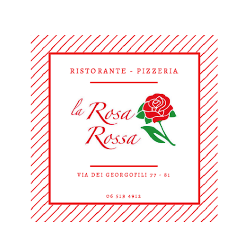 Ristorante pizzeria La rosa rossa logo