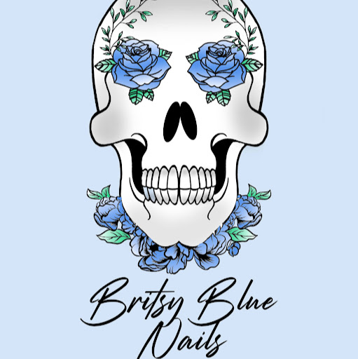 Britsy Blue Nails logo