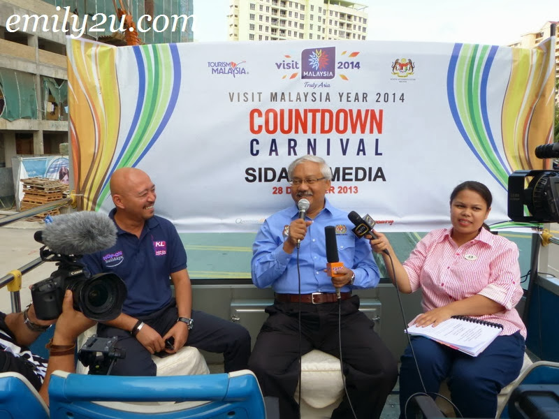 Visit Malaysia Year Carnival Countdown