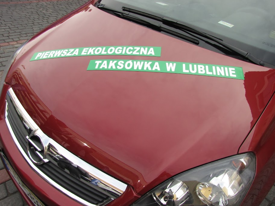 Opel Zafira B CNG - pierwsza ekologiczna taksówka w Lublinie