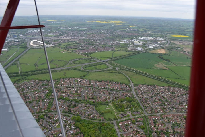 Aloft in a Tiger Moth