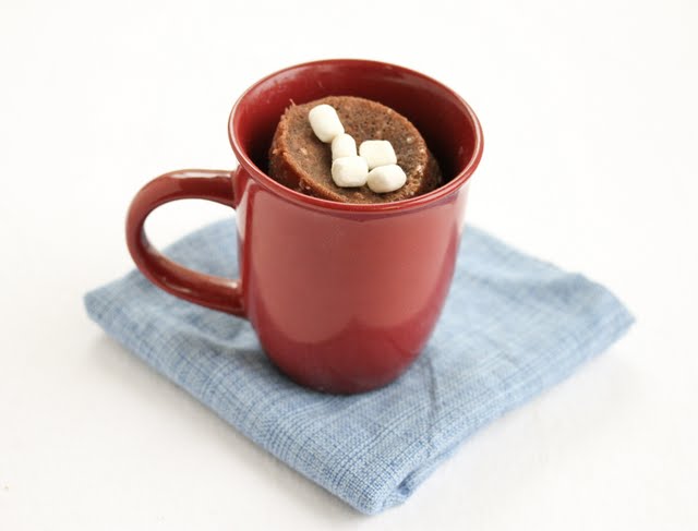 photo of a Hot chocolate mug cake