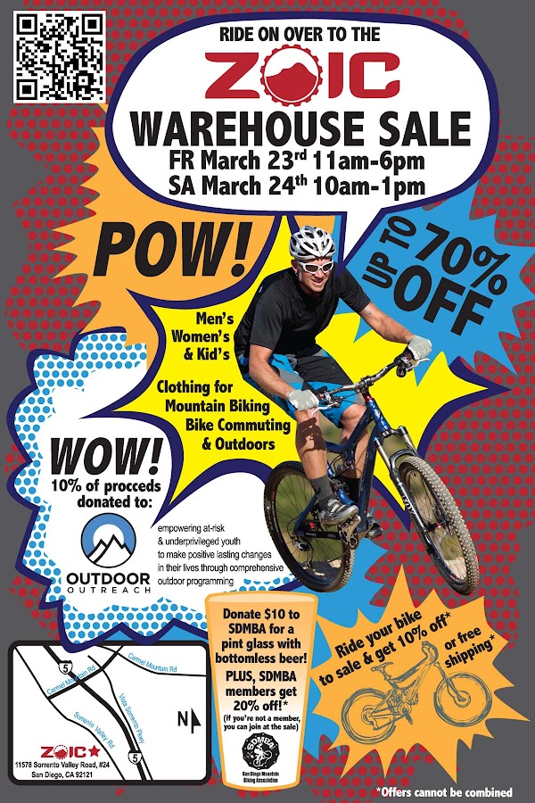 ZOIC Warehouse Sale - 3/23 - 3/24 Warehouse_Flyer