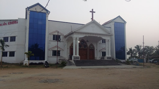 Shalom Cathedral, Kakkalur Rd, MGM Nagar, Tiruvallur, Tamil Nadu 602001, India, Church, state TN