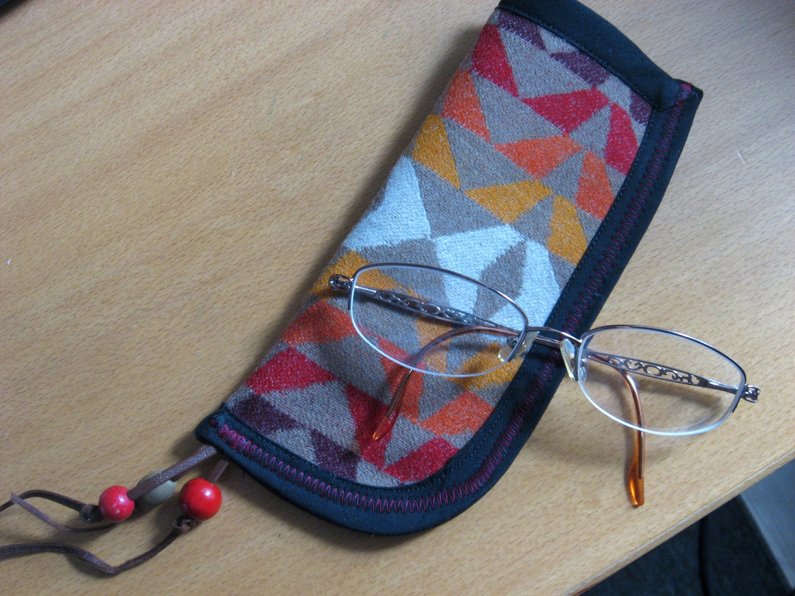 Running With Rocket: Pendleton Eye Case Project