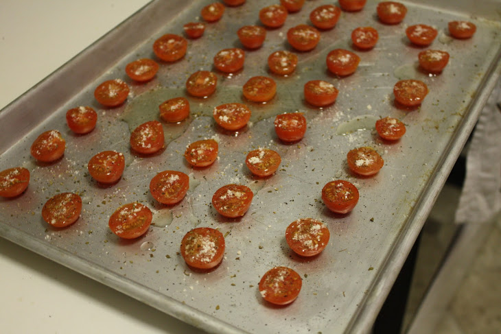 Healthy Snack: Roasted Cherry Tomatoes