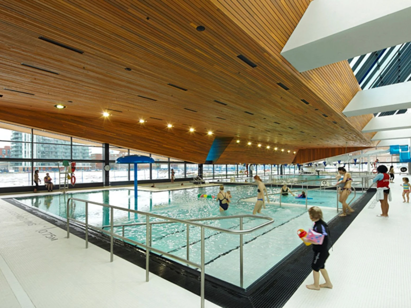 Regent Park Aquatic Centre by MJMA