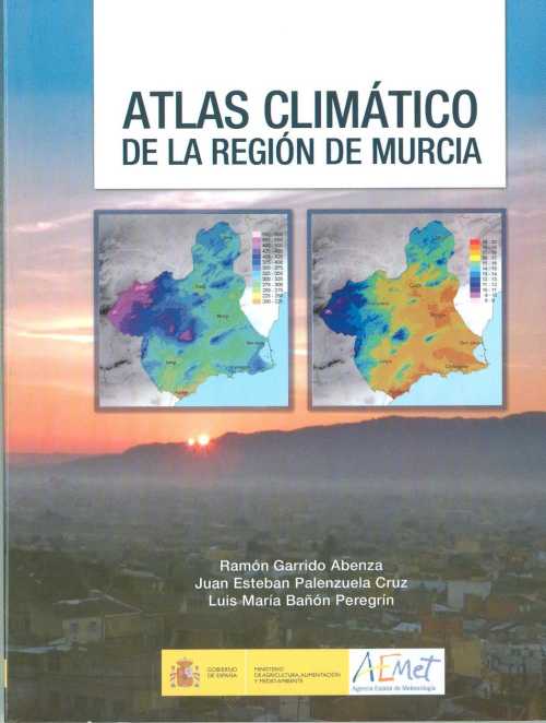 Disponible el Atlas Climático de la Región de Murcia editado por AEMET