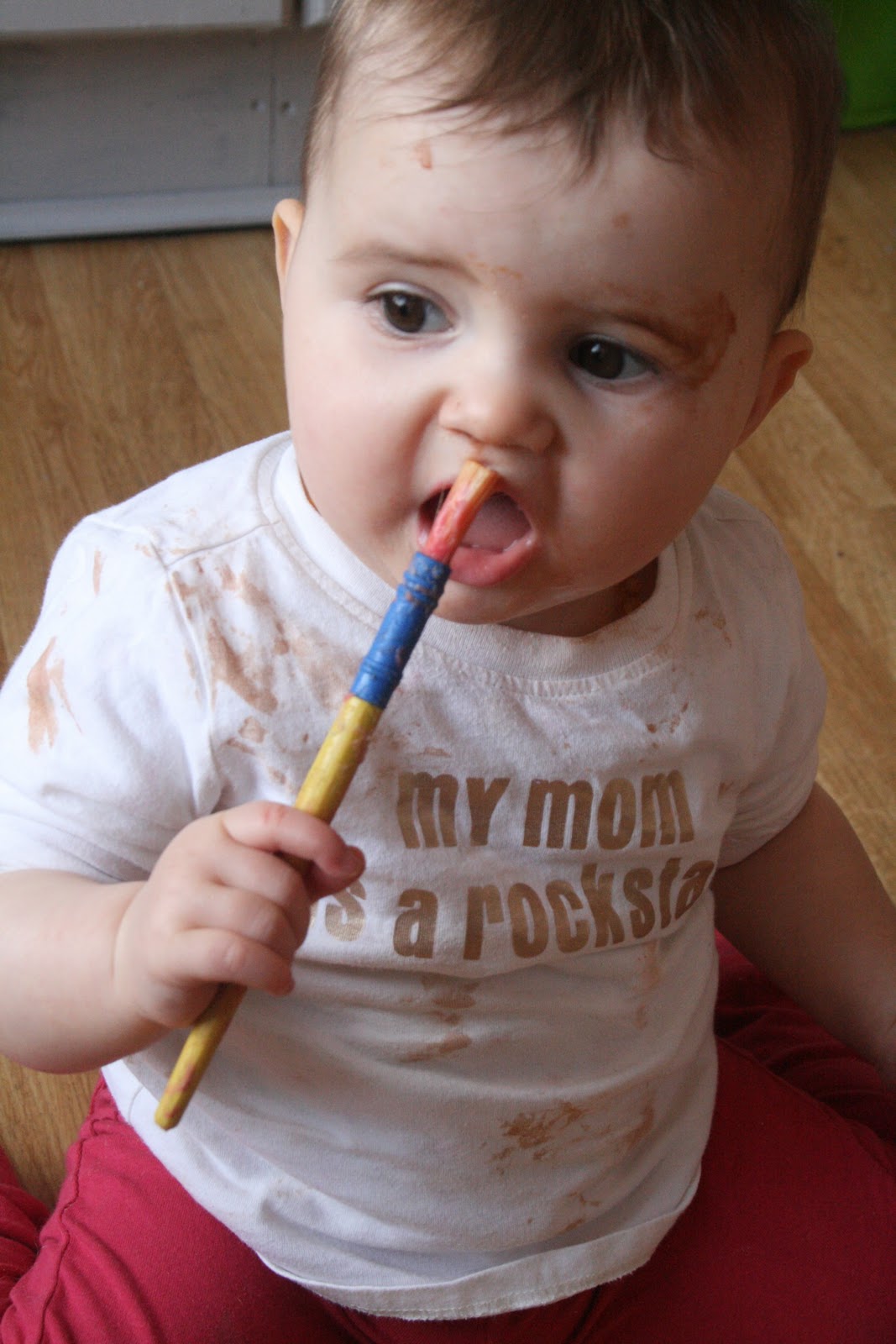 Edible Yogurt Finger Paint for Babies & Toddlers - The Default Cook