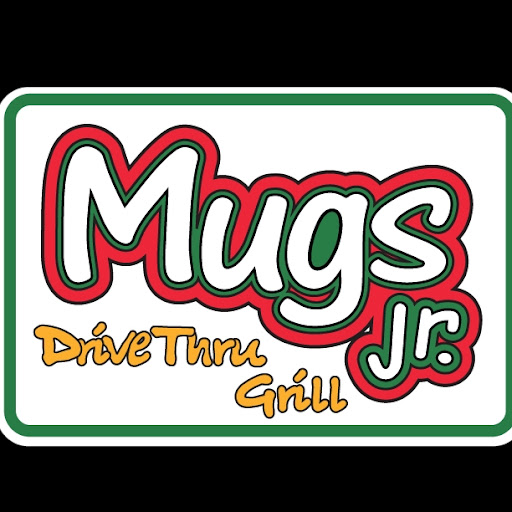 Mugs Jr. Drive-thru grill logo