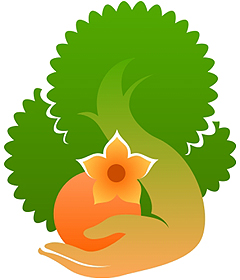organic farming logo design