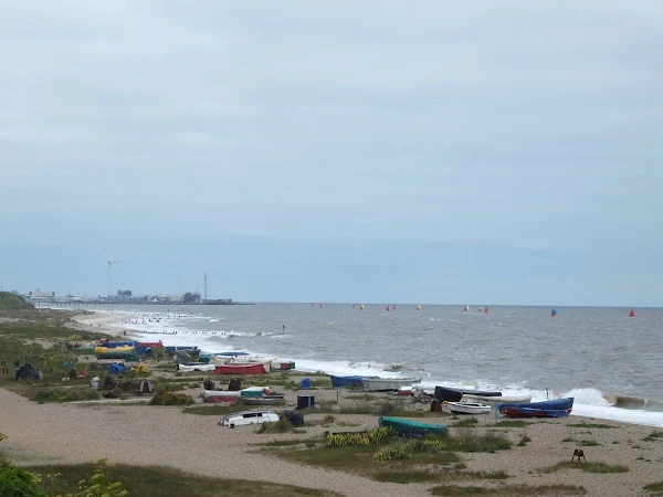 Fishing boats on Pakefield Beach