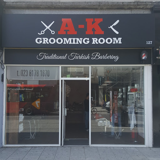 AK Grooming Room -Traditional Turkish Barbers logo