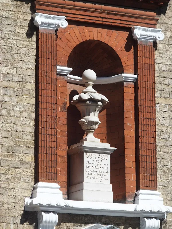 Urn on Sherman's Hall