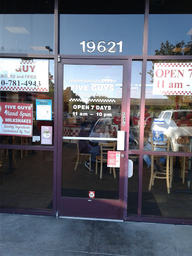 Fast Food Restaurant «Five Guys», reviews and photos, 19621 Hesperian Blvd, Hayward, CA 94541, USA