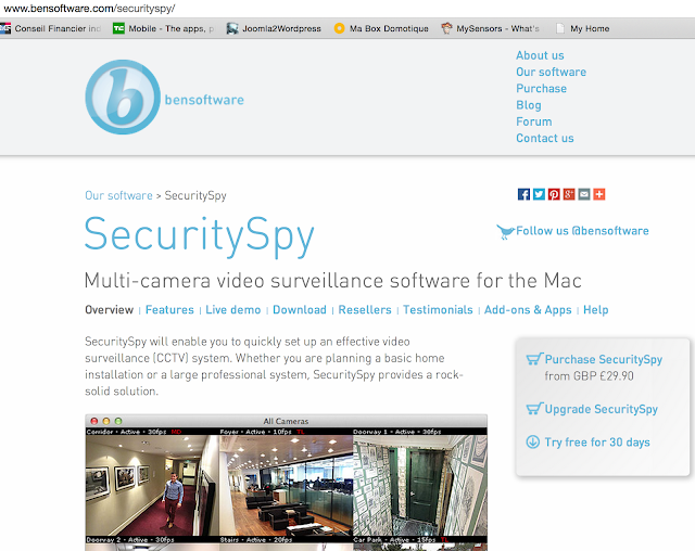 securityspy mac bensoft