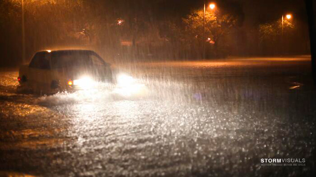 Lluvias torrenciales en Palm Beach 01-09-2014