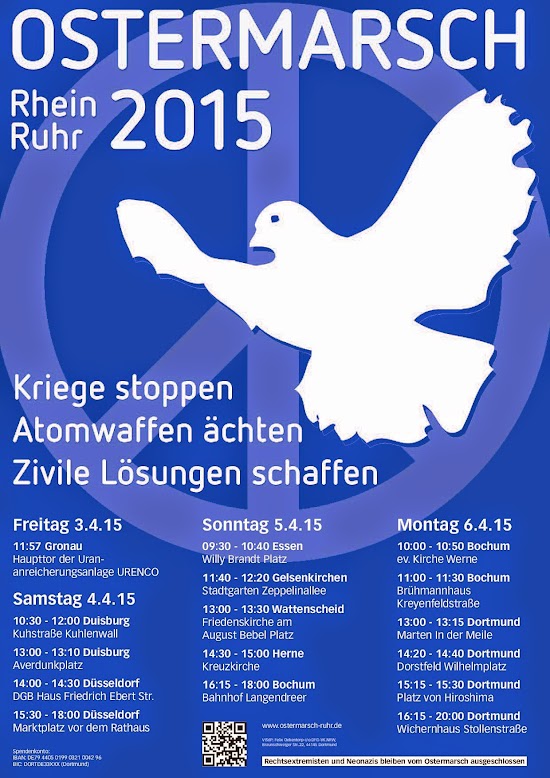 Ostermarsch Plakat 2015