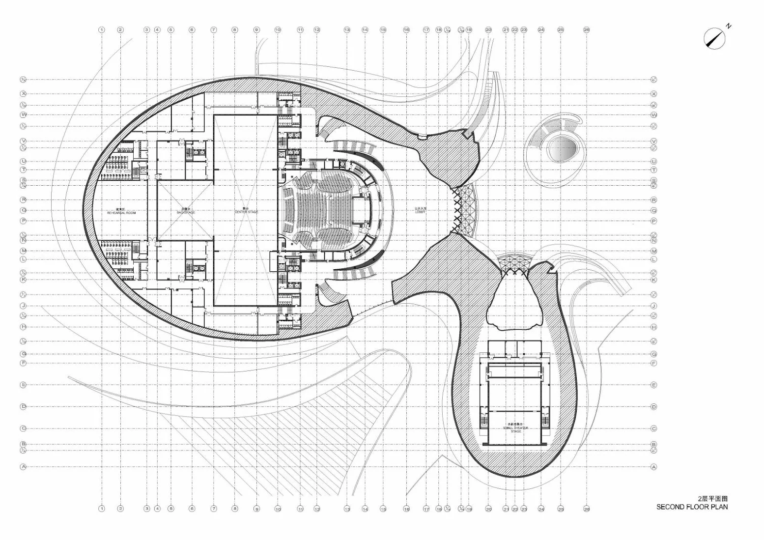 Cultural Center of Harbin by MAD