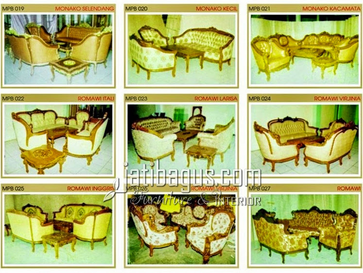Daftar Gambar Katalog  MPB Kursi  Tamu  Sofa Minimalis 001 090