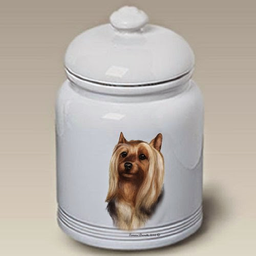  Silky Terrier - Tamara Burnett Treat Jars