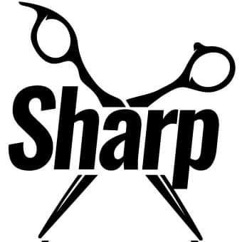 Sharp Scissors Barbers logo