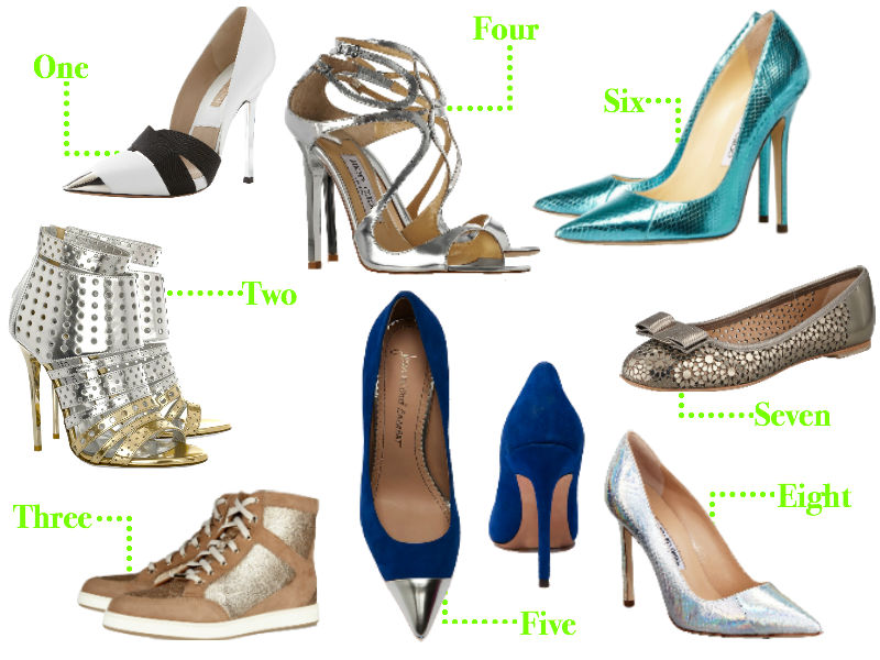 Metallic Shoes