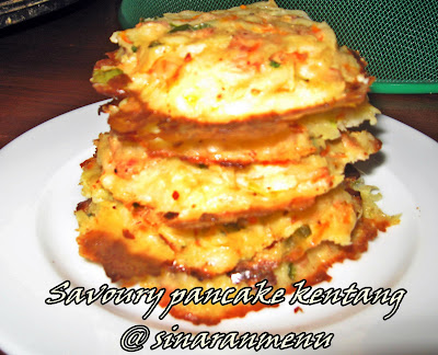 SinaranMenu: Savoury Pancake Kentang