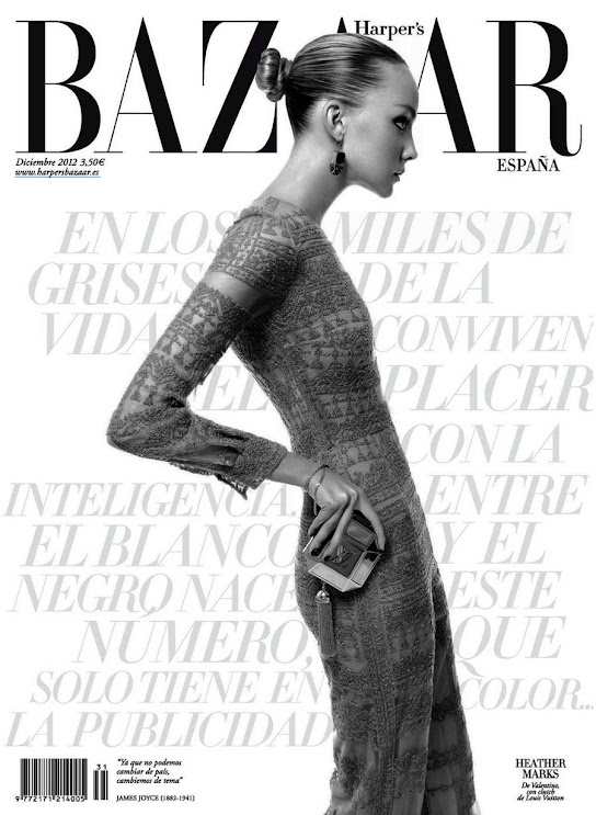 Harper’s Bazaar Spain December 2012 - Heather Marks