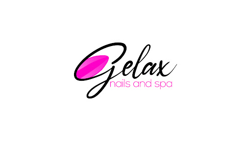 Gelax nails and spa logo