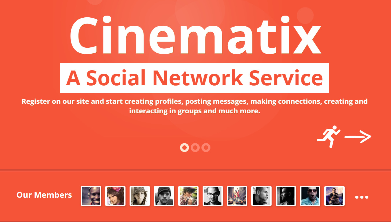 Cinematix - Tema BuddyPress