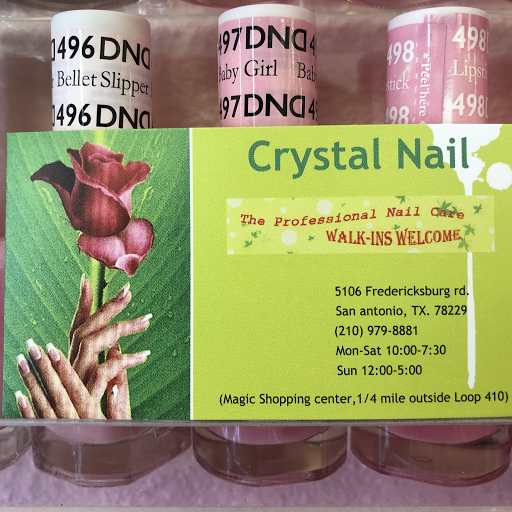 Crystal Nail logo