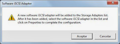 Aadir adaptador iSCSI a servidor VMware ESXi