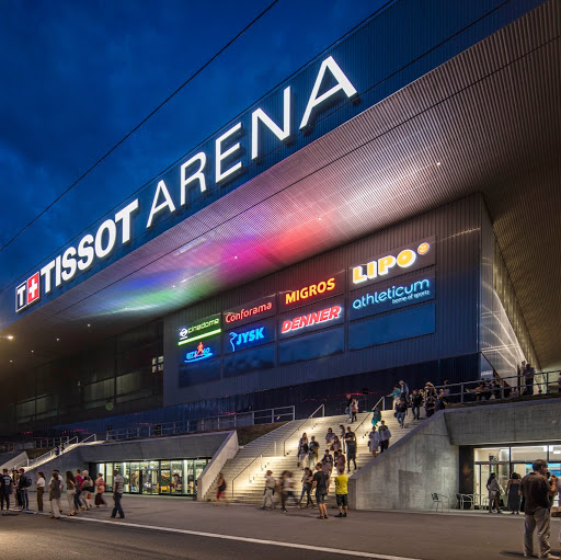Tissot Arena logo