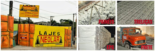 Lajes Neolar, Av. Rui Barbosa, 3355 - Carapicuíba, SP, 06311-000, Brasil, Empresa_de_Lajes, estado São Paulo