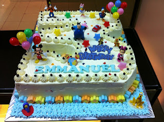 Smmanuel Birthday cake