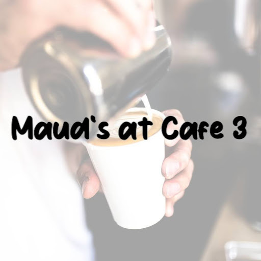 Maud's At Cafe 3 logo