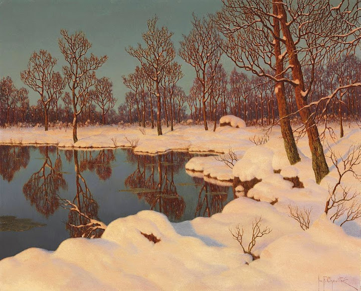Ivan Fedorovich Choultse - Winter sunset