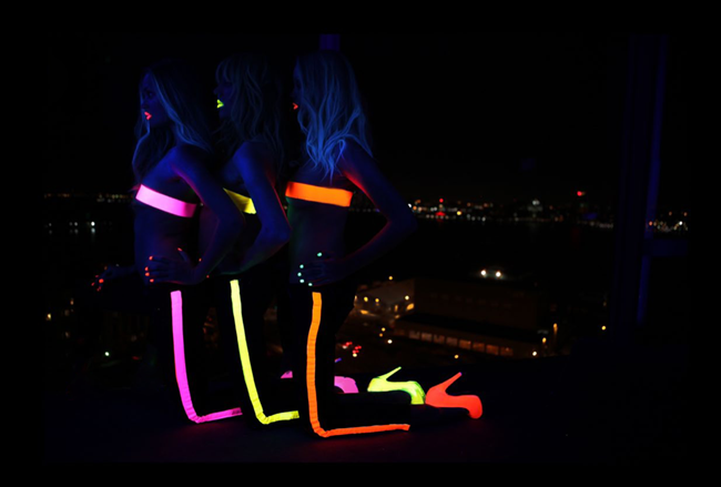 Phosphorescent Invasion, the LouLou Jean by Hudson - Spring Summer 2012