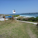 Sign and bridge at Cape Banks (310211)