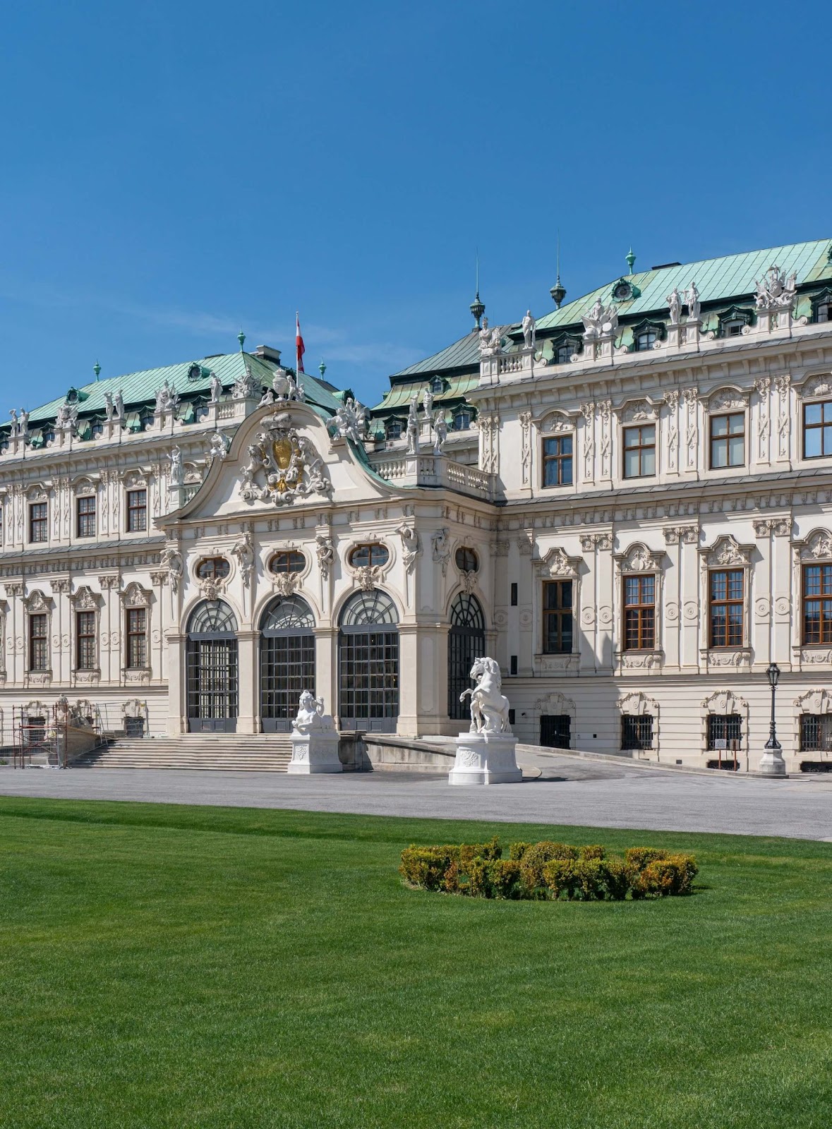 1 day in Vienna, Belvedere Palace was the summer residence for Prince Eugene of Savoy