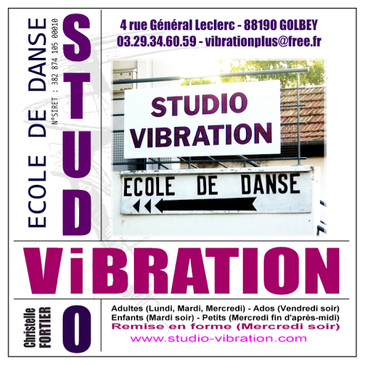 Ecole de danse Studio Vibration (Epinal - Golbey / Vosges) logo