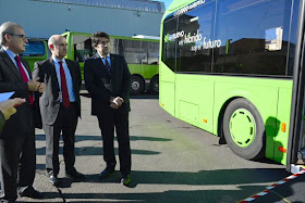8 nuevos autobuses urbanos híbridos para Alcorcón y Móstoles